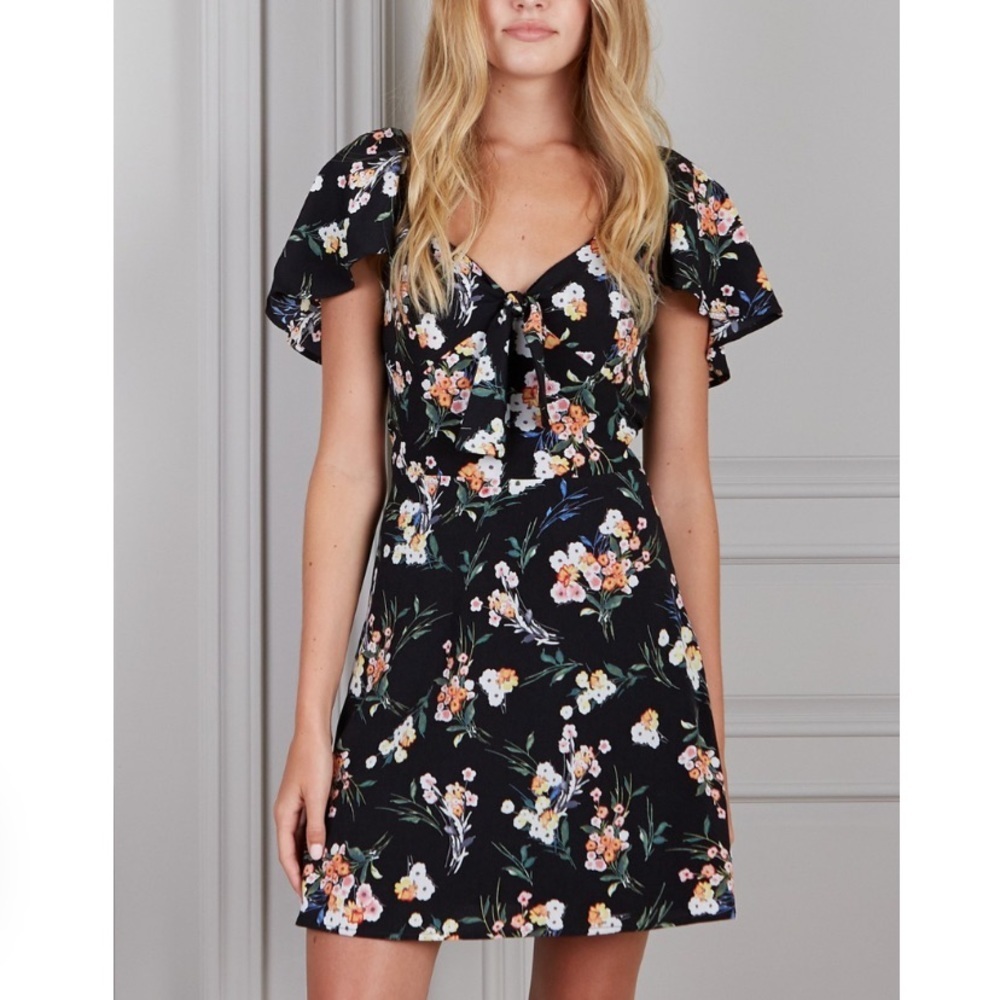 Senlis Floral Dress Small